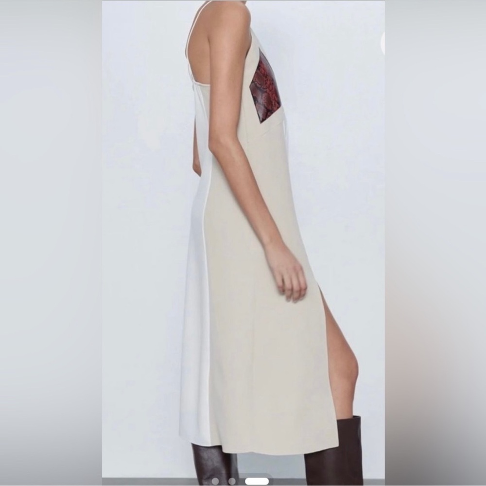 Zara pleated slip dress - Picture 3 of 9